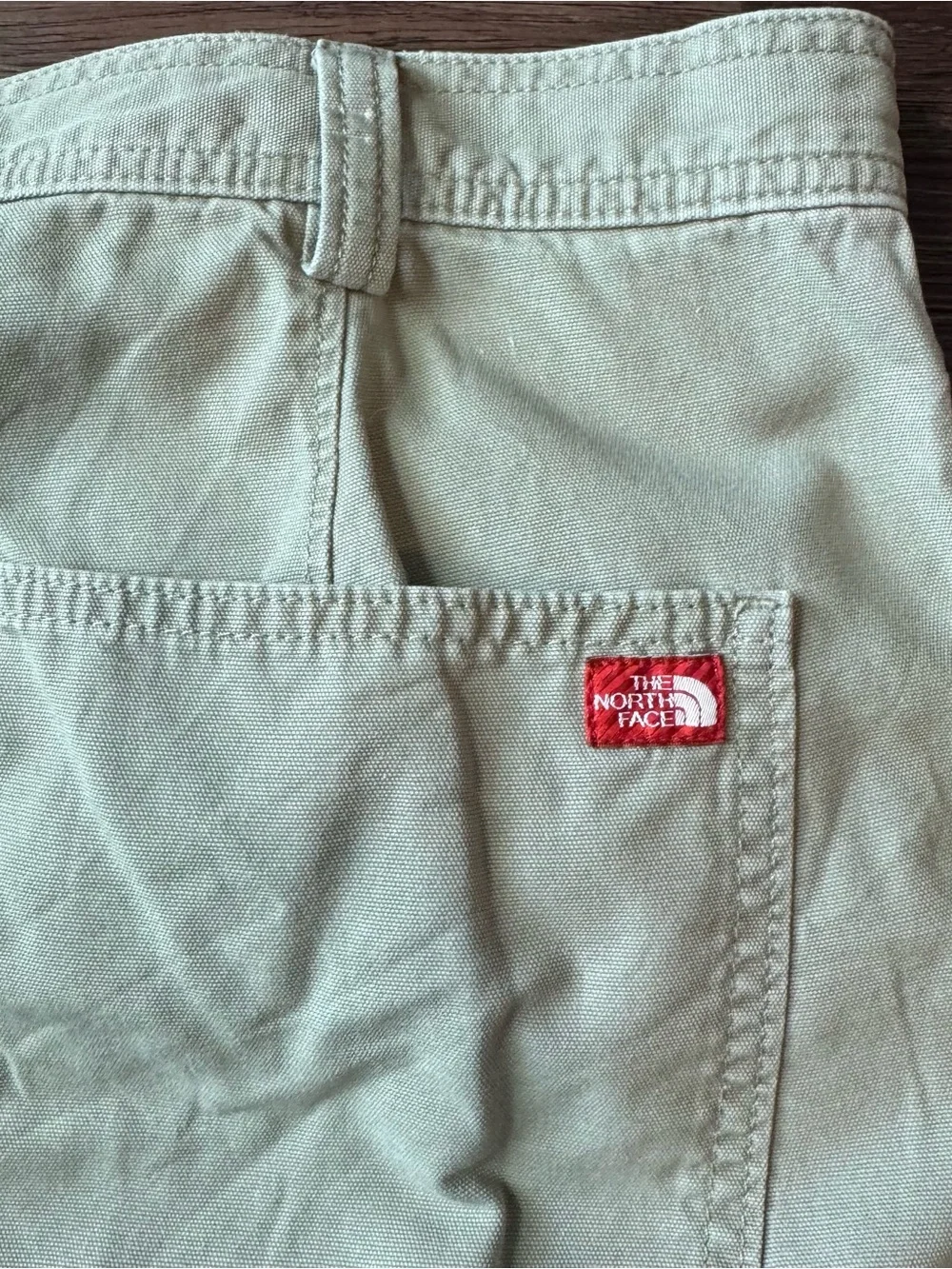 The North Face Pants 36 Vintage A5 Series AVOL Canvas Cargo Hiking Utility Tan
